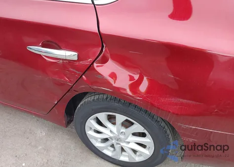 2018 Nissan Sentra Sv из США, поврежденный, VIN 3N1AB7APXJY290485